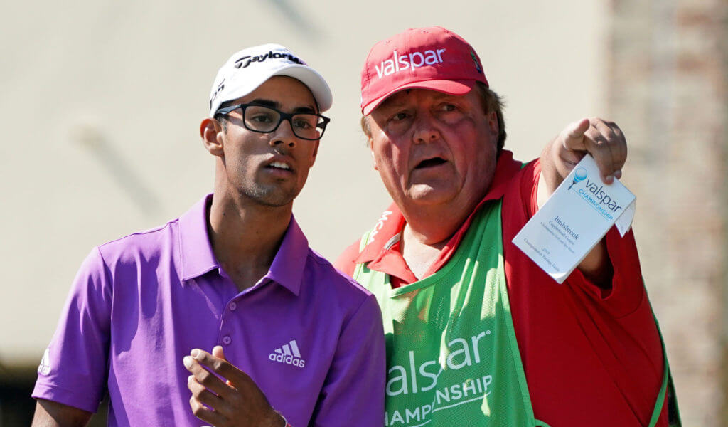 17 year old phenom Akshay Bhatia makes PGA Tour debut with veteran caddie Eric Bajas Caddie Network