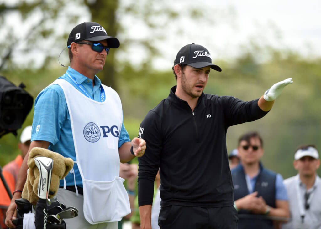 Who is Patrick Cantlay's caddie?