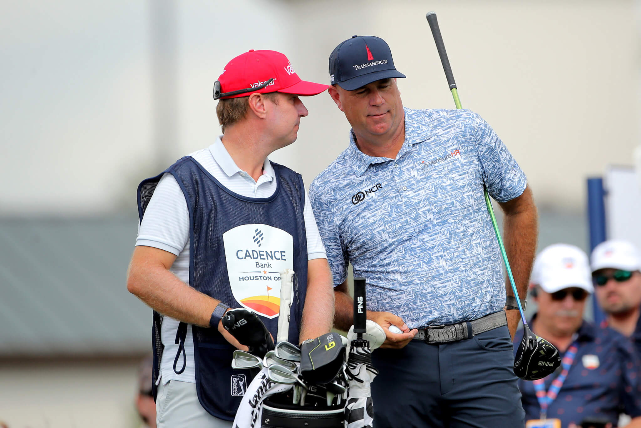 Photos Caddies at the 2022 Houston Open Caddie Network