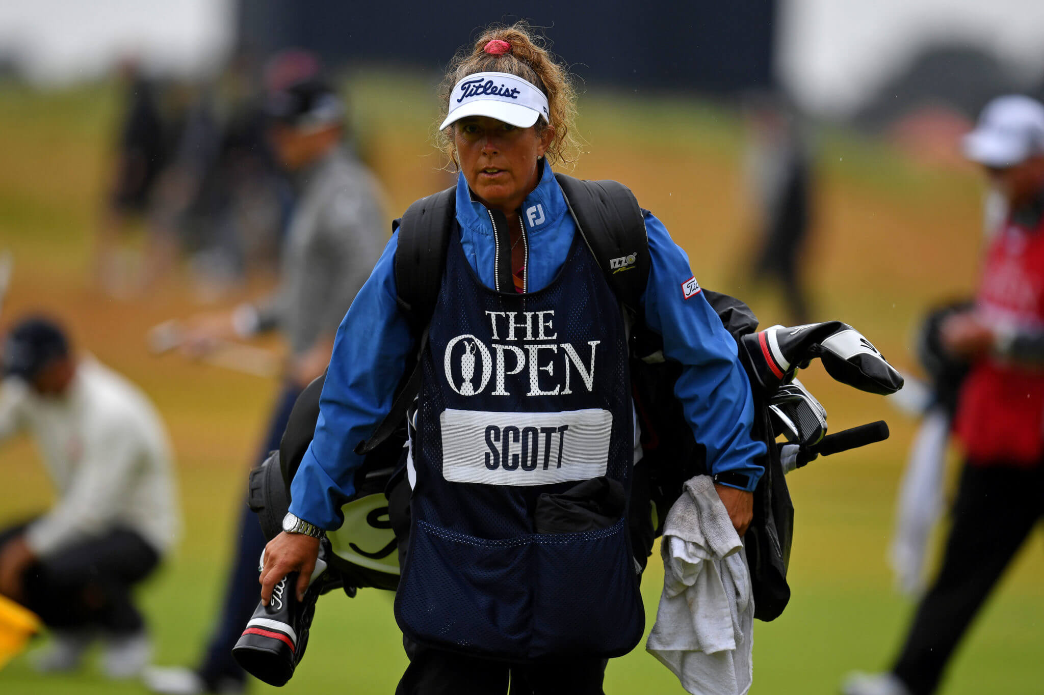 Fanny Sunesson comes out of retirement to guide Adam Scott at the Open