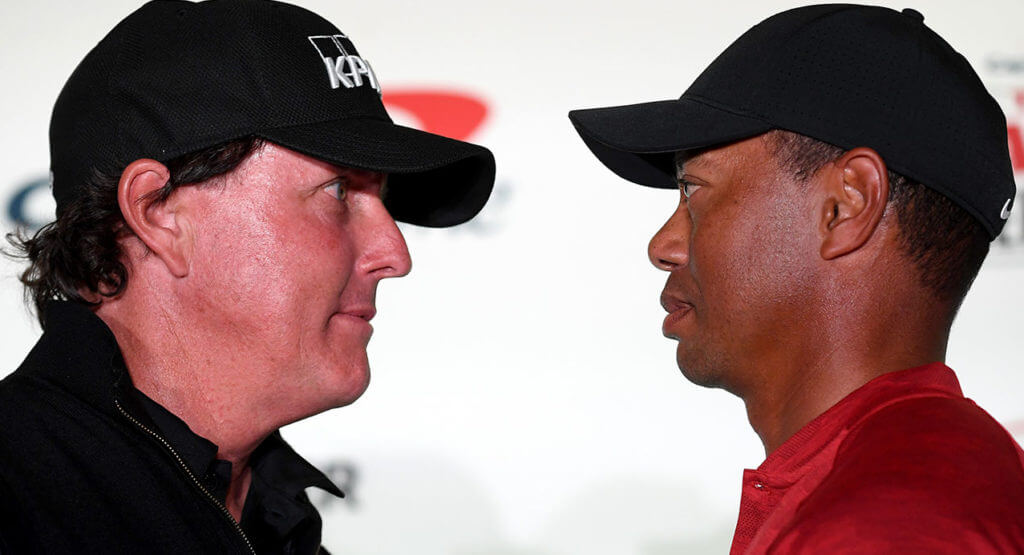 Phil Mickelson, Tiger Woods