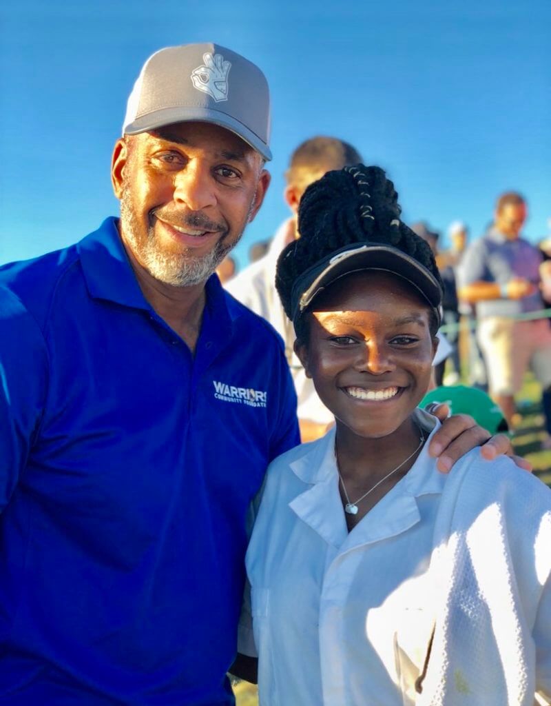 Dell Curry, Jalyn Robinson