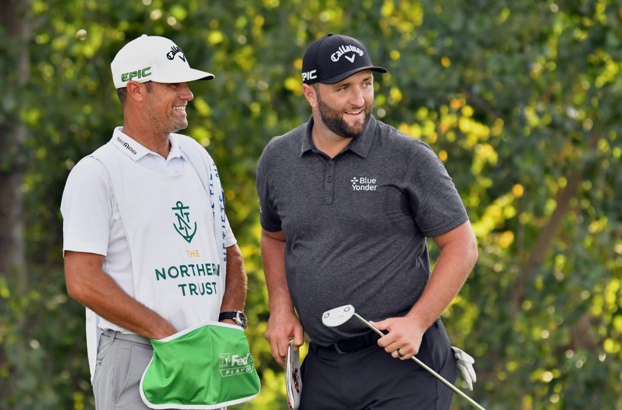 Jon Rahm, caddie Adam Hayes share what makes their partnership work so