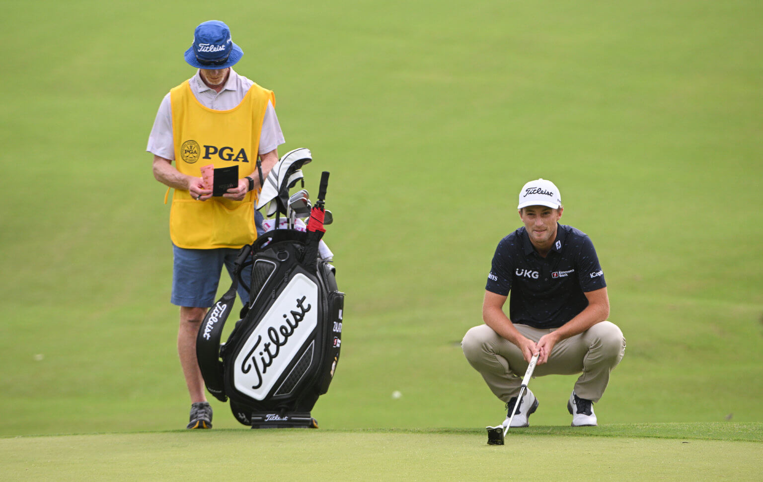 Will Zalatoris Caddie Ryan Goble At PGA Championship Caddie Network
